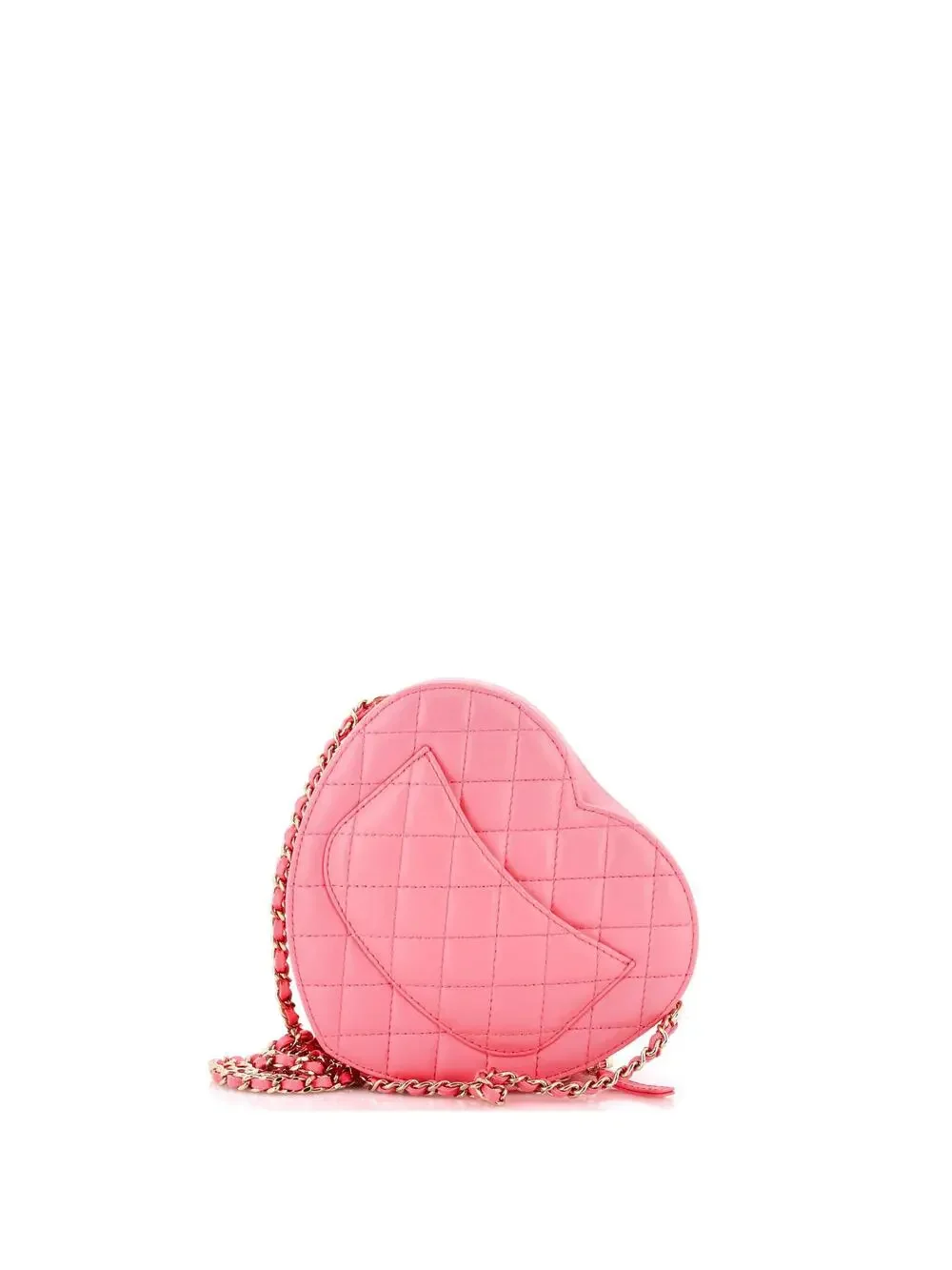 Chanel Cc In Love Heart Bag Quilted #258028C48B